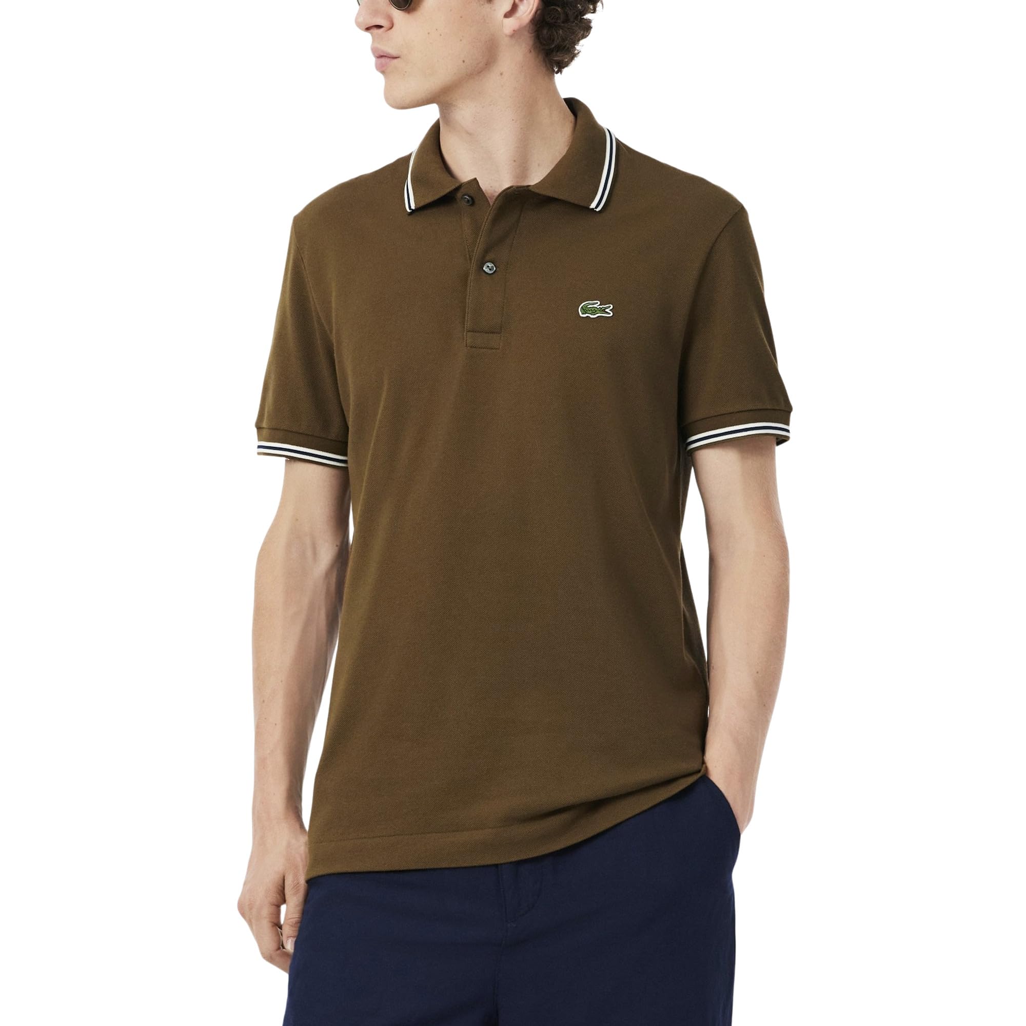 Lacoste Men's Regular Fit Trim Accent L.12.12 Polo Shirt
