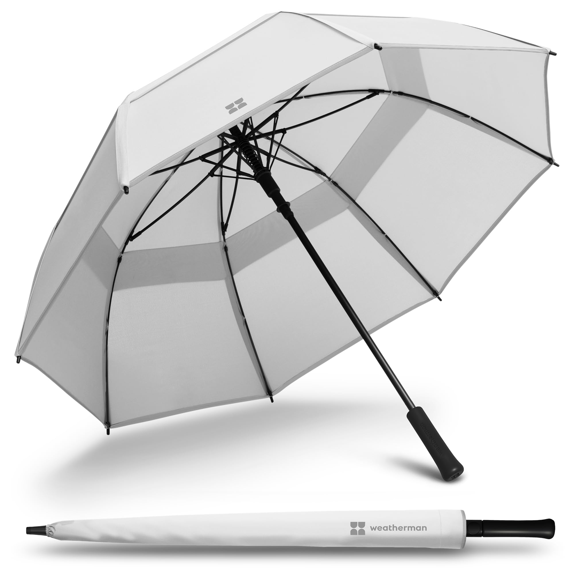 Weatherman Premium Windproof Long Stick Umbrella