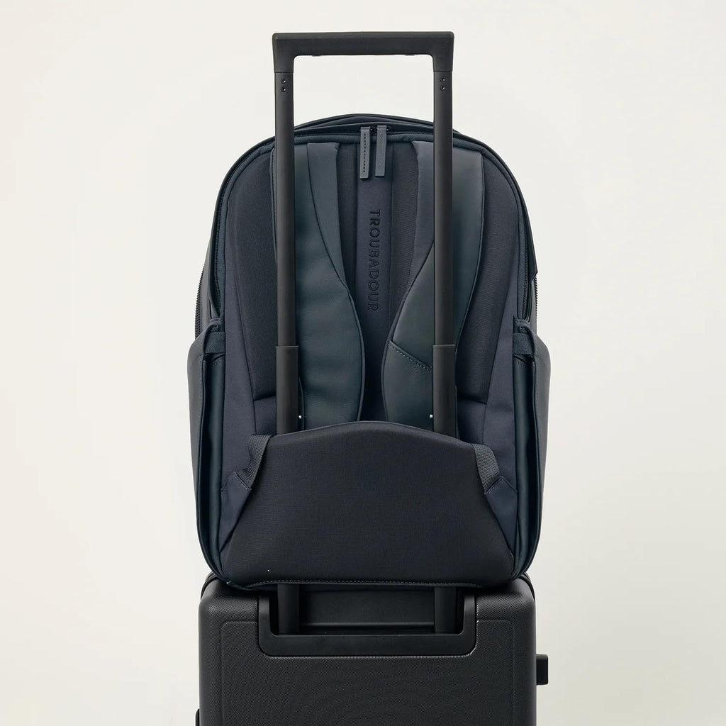 22L Waterproof Leather Laptop Backpack