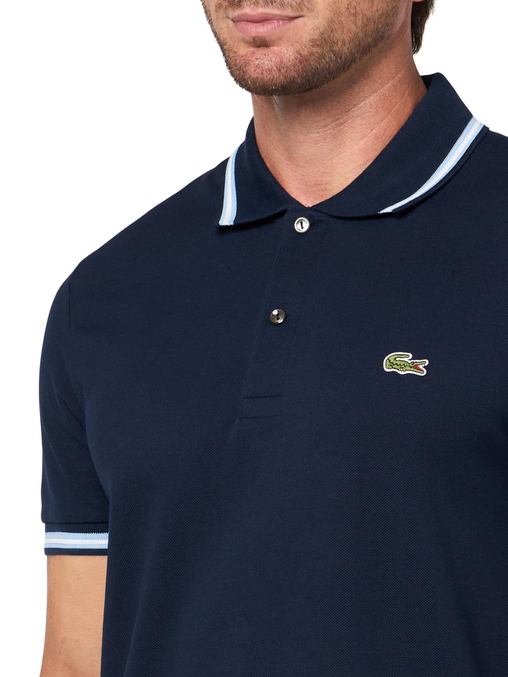 Lacoste Men's Regular Fit Trim Accent L.12.12 Polo Shirt