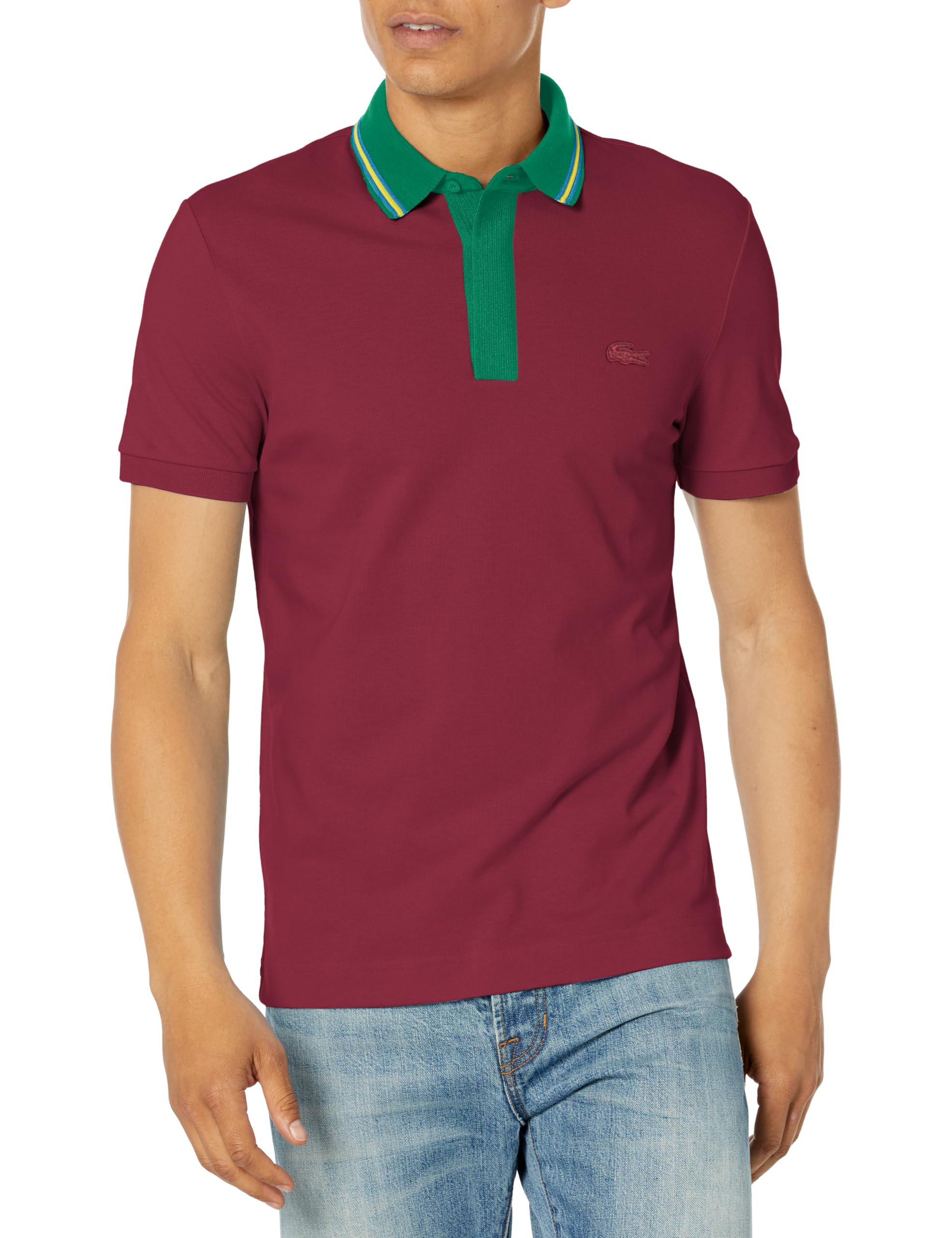Lacoste Men's Regular Fit Trim Accent L.12.12 Polo Shirt