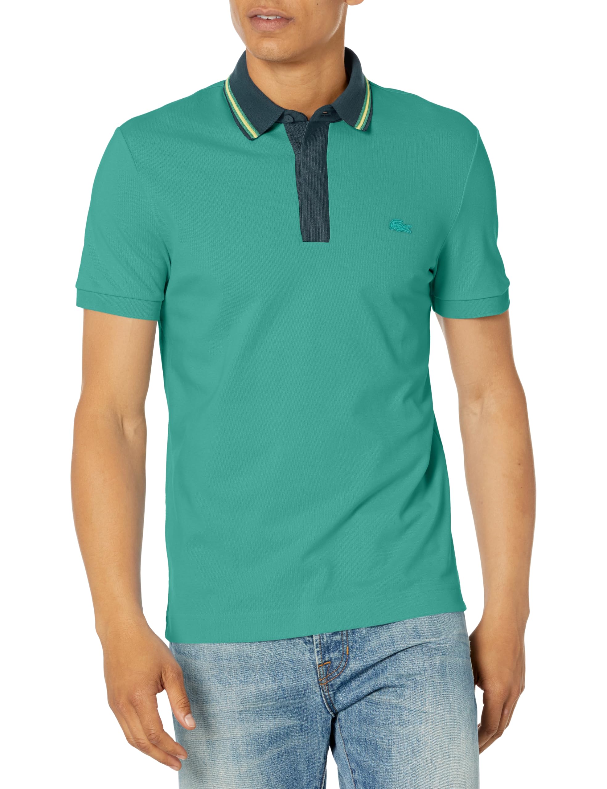 Lacoste Men's Regular Fit Trim Accent L.12.12 Polo Shirt
