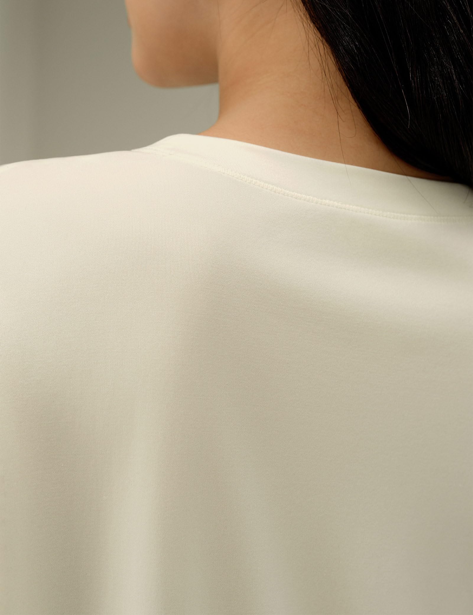 100% Silk Jersey Oversized T-Shirt