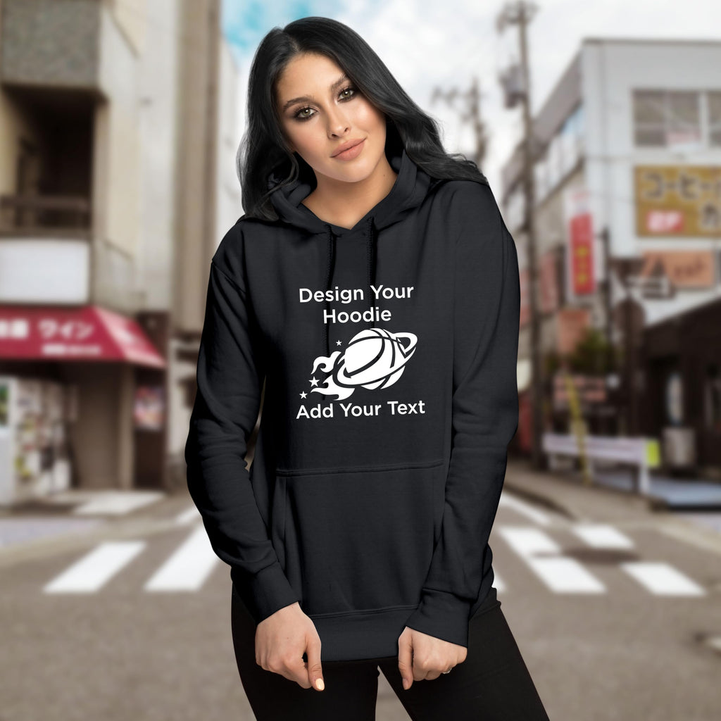Custom Cotton Pullover Hoodie