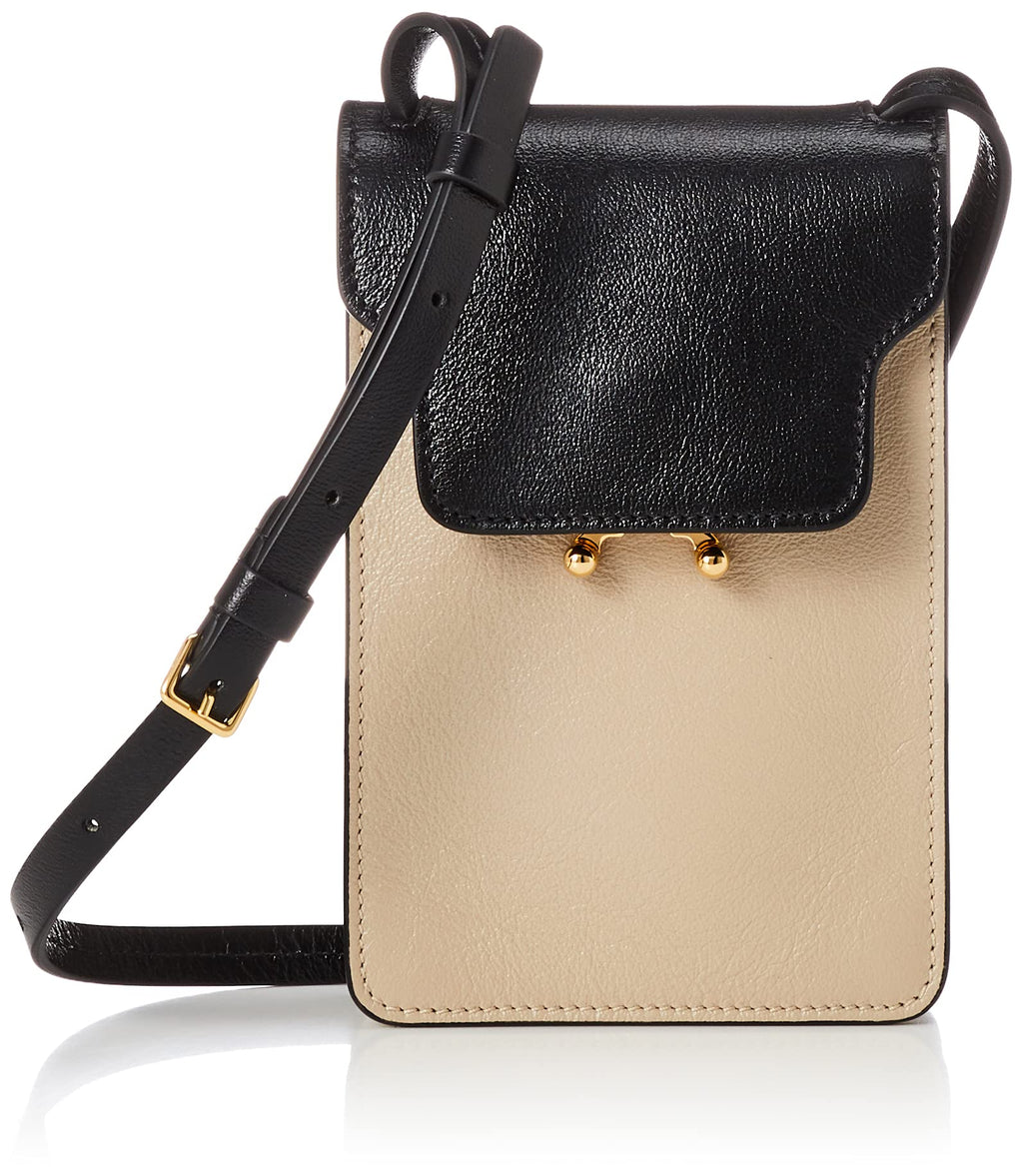 Shoulder Bag, Black+LightCamel+(NavyBlue)