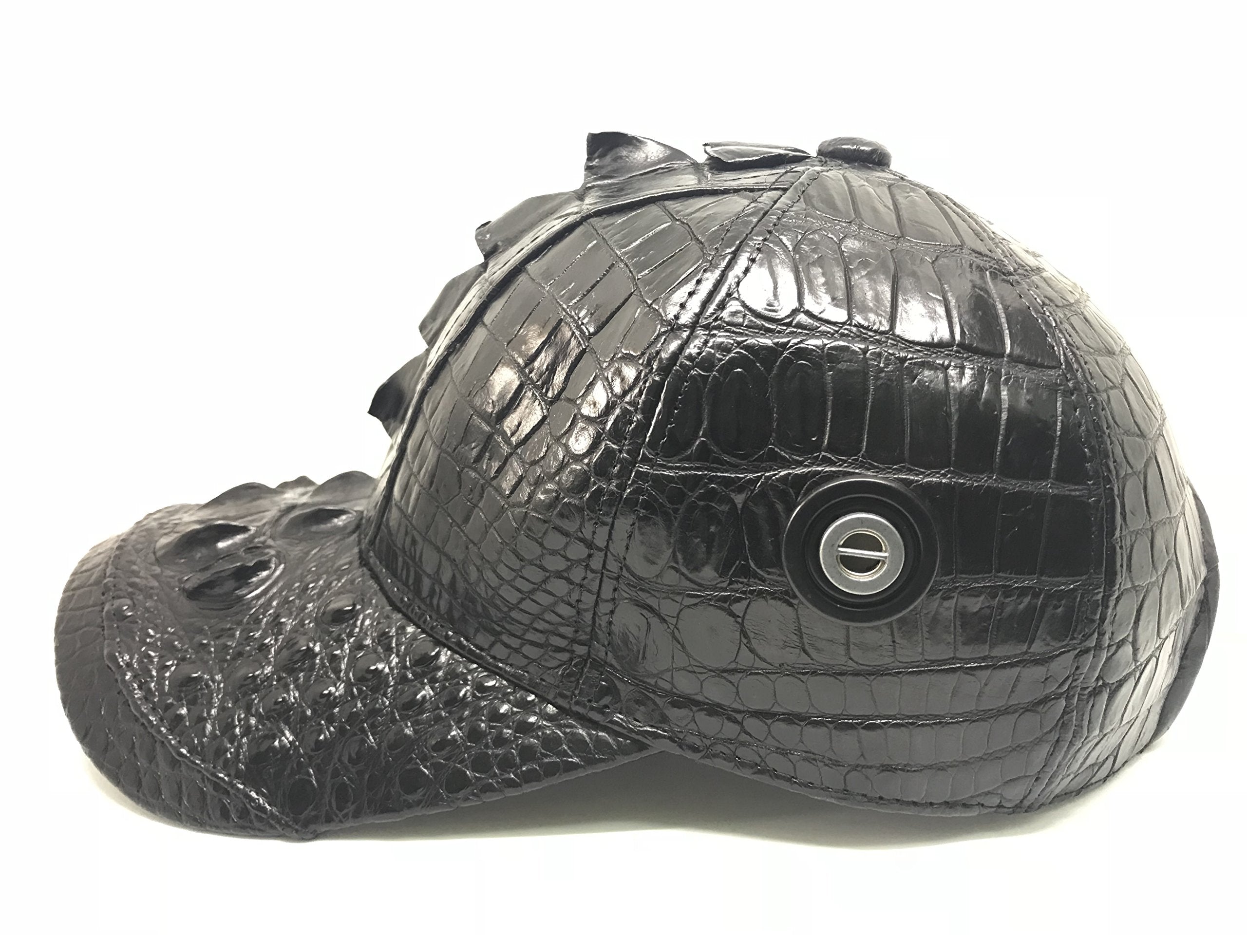 Men's Handmade Genuine Crocodile Leather Cap
