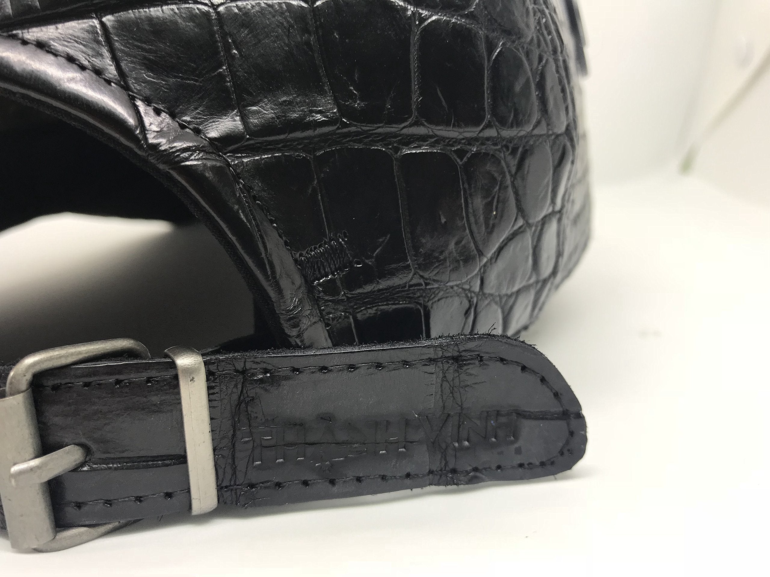 Men's Handmade Genuine Crocodile Leather Cap